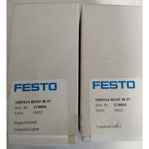 One Festo VMPA14-M1HF-M-PI 578806 Solenoid Valve VMPA14M1HFMPI Free Shipping