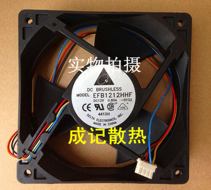 1pcs Delta EFB1212HHF 12V 0.8A 12032 12cm Cisco 4506 4500 Switch Fan