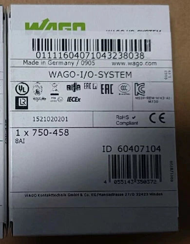 1PC Wago 750-458 PLC Module  ping 750458