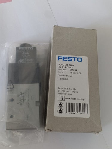 1PC Festo VUVS-L20-M32C-AD-G18-F7-1C1 575269 solenoid valve Free Shipping