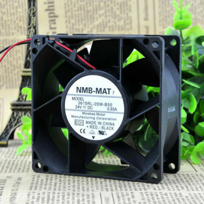 1pcs NMB 3615RL-05W-B50 24V 0.93A 90 * 90 * 38mm 9038 cooling fan