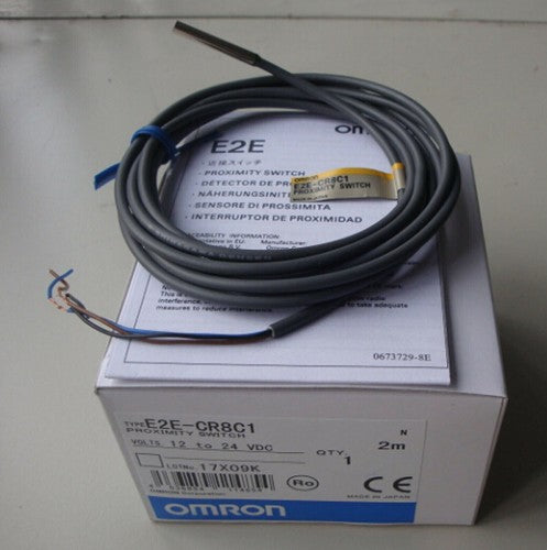 Omron E2E-CR8C1 Proximity Switch Free Shipping One E2ECR8C1