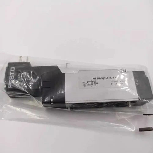 new Festo MEBH-5/2-1/8-P-B 173006 Solenoid Valve One MEBH5/21/8PB