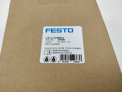 Festo LFR-1/2-D-MIDI-A 159585 Filter regulator One Free Shipping