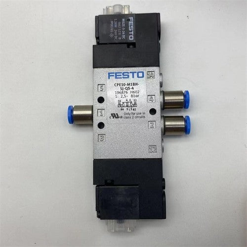 Festo CPE10-M1BH-5J-QS-4 197876 Solenoid Valve One Free Ship CPE10M1BH5JQS4