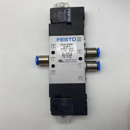 Festo CPE10-M1BH-5J-QS-4 197876 Solenoid Valve One Free Ship CPE10M1BH5JQS4