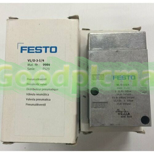 FESTO VL/O-3-1/4 9984 PLC Module 1Pcs/