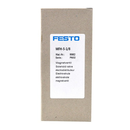 Festo MFH-5-1/8 9982 Solenoid Valve One Free Shipping MFH51/8
