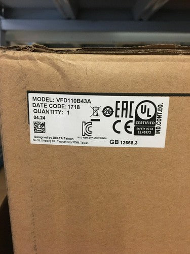 1PC Delta VFD110B43A 380V 11KW Inverter ping