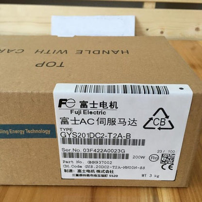 Fuji GYS201DC2-T2A-B AC Servo Motor 1PC  ping GYS201DC2T2AB