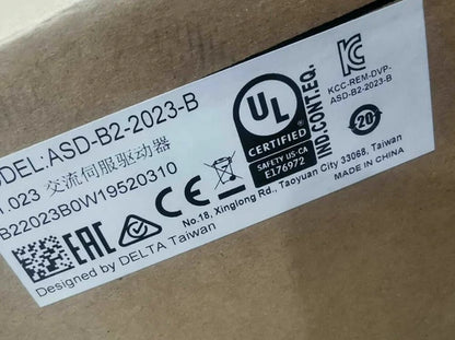 Delta ASD-B2-2023-B Servo Driver One ASDB22023B ping