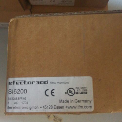IFM SI6200 Flow Monitors One ping