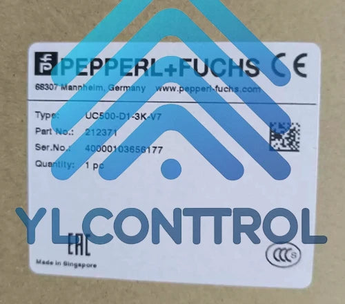 PEPPERL+FUCHS UC500-D1-3K-V7 Ultrasonic Liquid Level Sensor