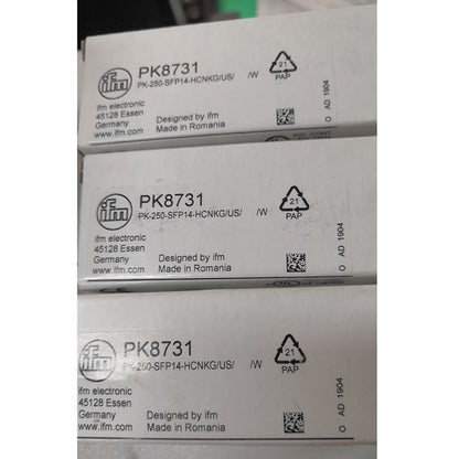 IFM PK8731 pressure sensor One ping
