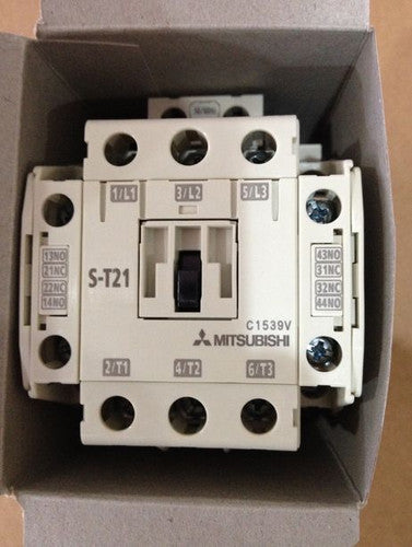 1PC Mitsubishi S-T21 contactor AC 200-240V Free Shipping