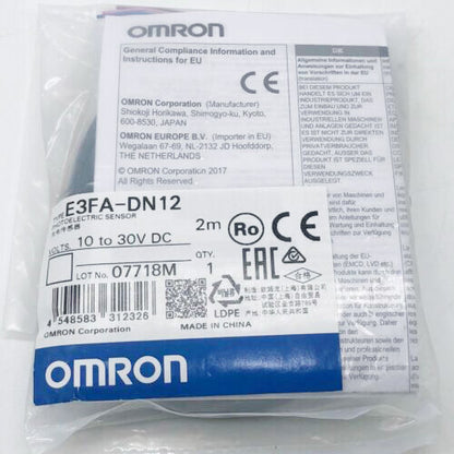OMRON E3FA-DN12 Photoelectric Switch Sensor One Free Shipping E3FADN12