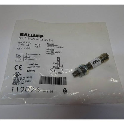 BALLUFF BES 516-324-E5-C-S4 Proximity switch One Free Shipping