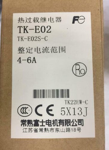 Fuji TK-E02 4-6A Thermal Overload Relay 1PC Free Shipping TKE02