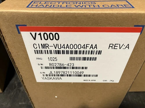 Yaskawa CIMR-VU4A0004FAA Inverter 1PC ping CIMRVU4A0004FAA
