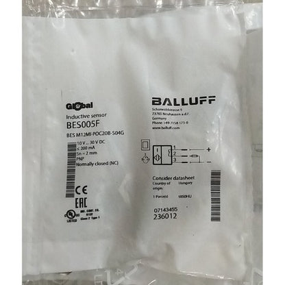 BALLUFF BES M12MI-POC20B-S04G BES005F Sensor One Free Shipping