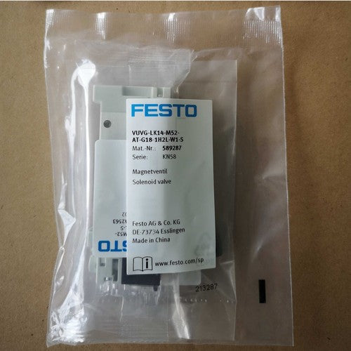 Festo VUVG-LK14-M52-AT-G18-1H2L-W1-S 589287 Solenoid Valve One Free Shipping