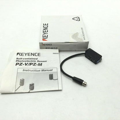 Keyence PZ-M32 Square Reflective Photoelectric Sensor with M8 Connector