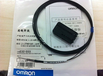 Omron E32-D33 Photoelectric Switch Fiber Unit E32D33 One Free Shipping