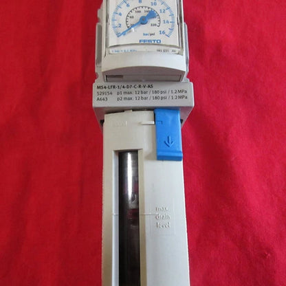 Festo MS4-LFR-1/4-D7-CRV-AS 529154 Filter Regulator One Free Shipping