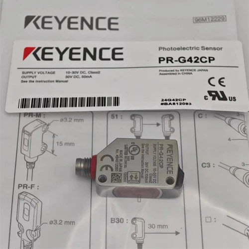 Keyence PR-G42CP Photoelectric Sensor PRG42CP 1PC ping