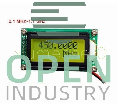 1 MHz -1.1GHz LED Frequency Counter Tester Measurement For Ham Radio PLJ-0802-F