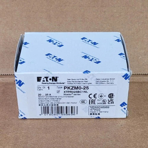1PC EATON Moeller PKZM0-25 20-25A Motor Protective Circuit Breaker In Box