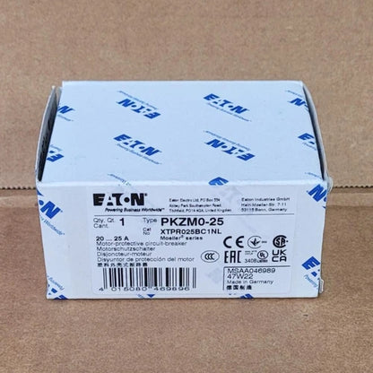 1PC EATON Moeller PKZM0-25 20-25A Motor Protective Circuit Breaker In Box