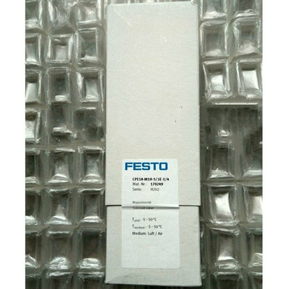 Festo CPE18-M1H-5/3E-1/4 170249 Solenoid Valve One CPE18M1H5/3E1/4