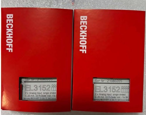 Beckhoff EL3152 Module One In Box ping