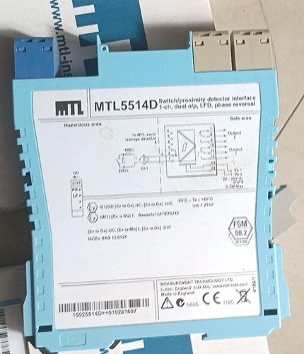 1PC MTL MTL5514D Safety Barrier ping