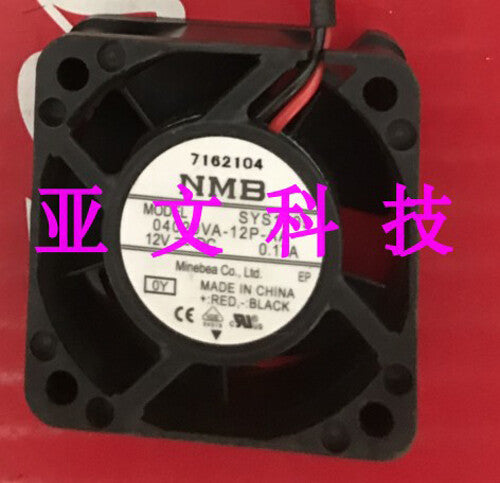 1pcs  NMB 04020VA-12P-AA 12V 0.17A 40 * 40 * 20MM 2-wire dual ball cooling fan