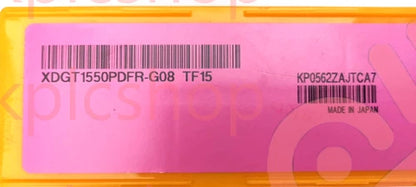 10PPCS/ MITSUBISHI XDGT1550PDFR-G08 TF15 CNC Blade