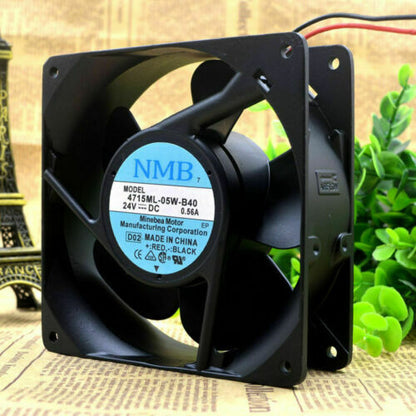 1pcs NMB 4715ML-05W-B40 12038 12cm 24V 0.56A cooling fan