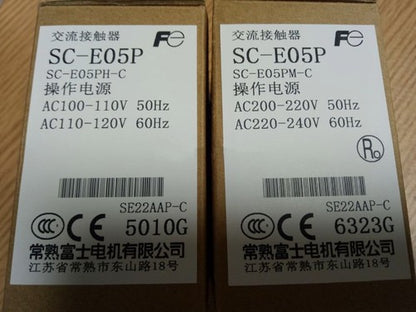 Fuji SC-E05P AC 220V Magnetic Contactor 1PC SCE05P