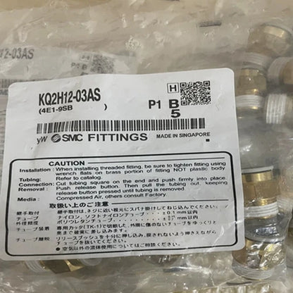 5PCS SMC KQ2H12-03AS Fittings KQ2H1203AS Free Shipping