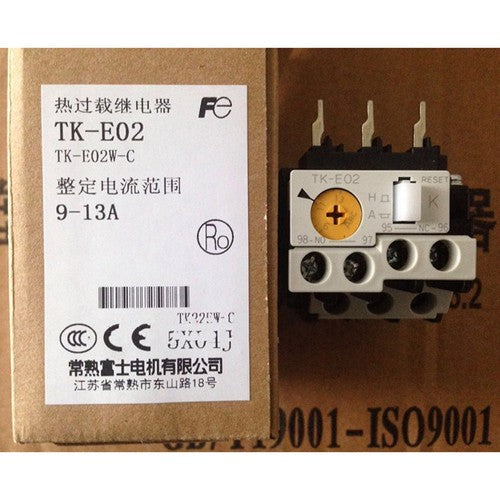 Fuji TK-E02 9-13A Thermal Overload Relay 1PC Free Shipping TKE02