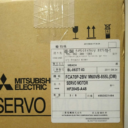 Mitsubishi HF204S-A48 Servo Motor 1PC HF204SA48 ping