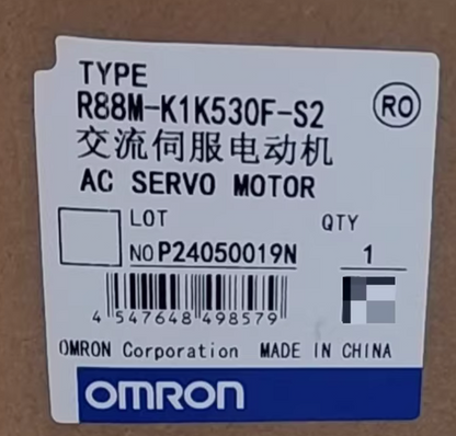 Omron R88M-K1K530F-S2 Servo Motor One R88MK1K530FS2 ping