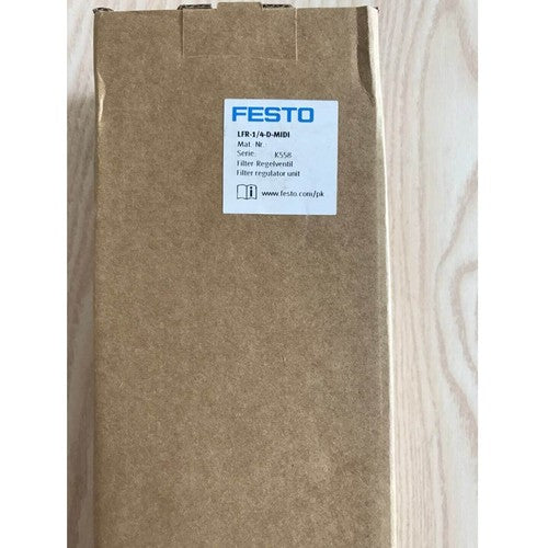 Festo LFR-1/4-D-MIDI 186481 Filter Regulator One Free Shipping LFR1/4DMID