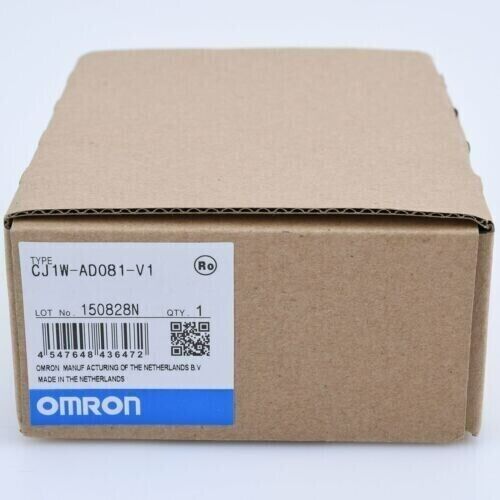 Omron CJ1W-AD081-V1 Analog Input PLC Module - New Version - OMRON