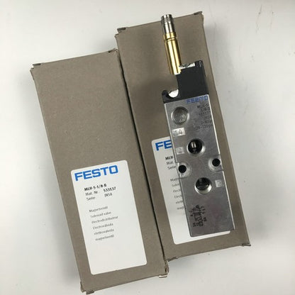 Festo MLH-5-1/8-B 533137 Solenoid Valve One Free Shipping MLH51/8B