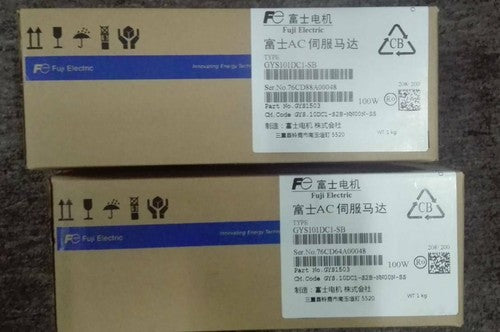 Fuji GYS101DC1-SB Servo Motor 1PC ping GYS101DC1SB