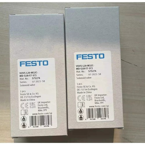 1PC Festo VUVS-L20-M32C-MD-G18-F7-1C1 575274 Solenoid Valve Free Shipping