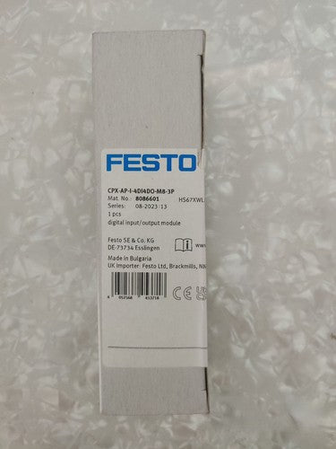 Festo CPX-AP-I-4DI4DO-M8-3P 8086601 One IO module ping