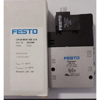 Festo CPE18-M1H-3OL-1/4 Solenoid Valve One CPE18M1H3OL1/4